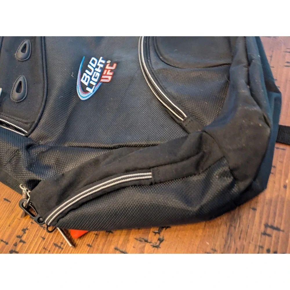 Bud Light UFC Laptop Black Backpack - Nice. S12